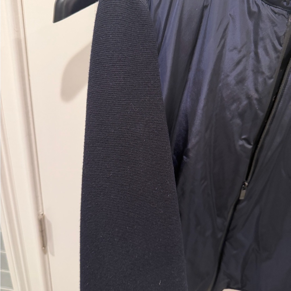 Massimo Dutti Navy and Black Jacket - Picture 2 of 4